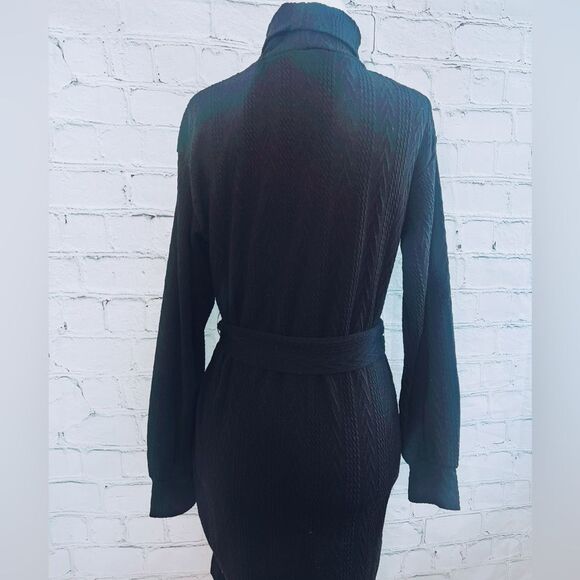 Black Sweater Dress - Picture 2 of 3